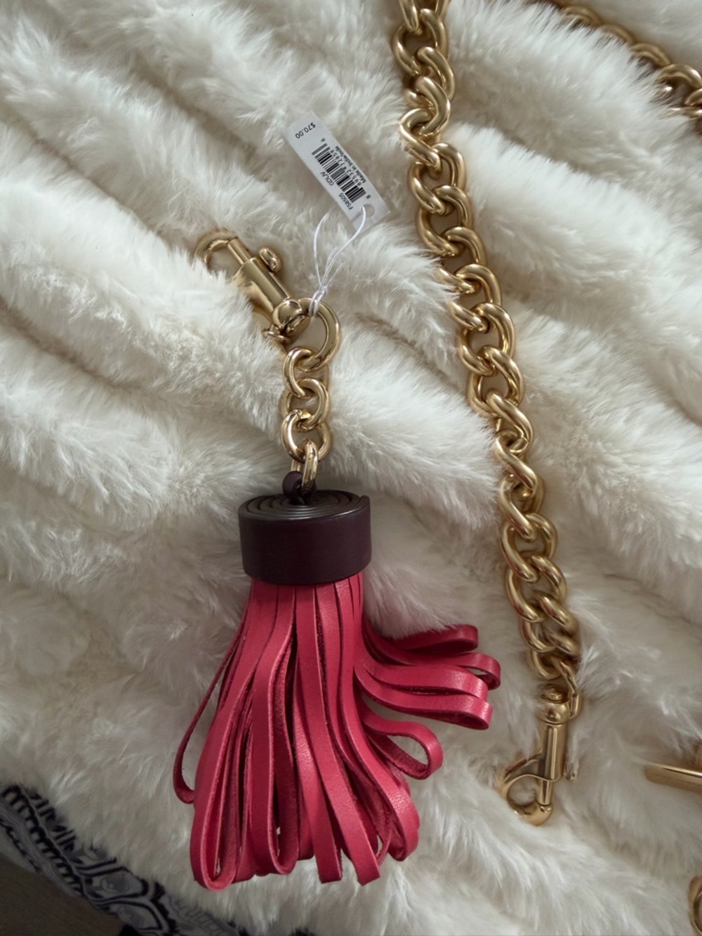 Coach keychain and chunky shoulder strap - Picture 6 of 7